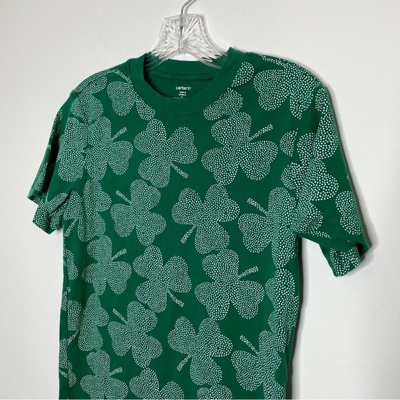 Carter’s Green Shamrock Dots Adult 100% Snug Fit Cotton Pajama Set - Picture 4 of 14